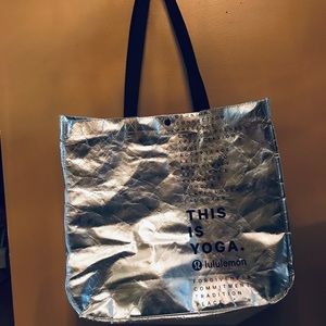 Lululemon ! Yoga Reusable Lululemom Bag